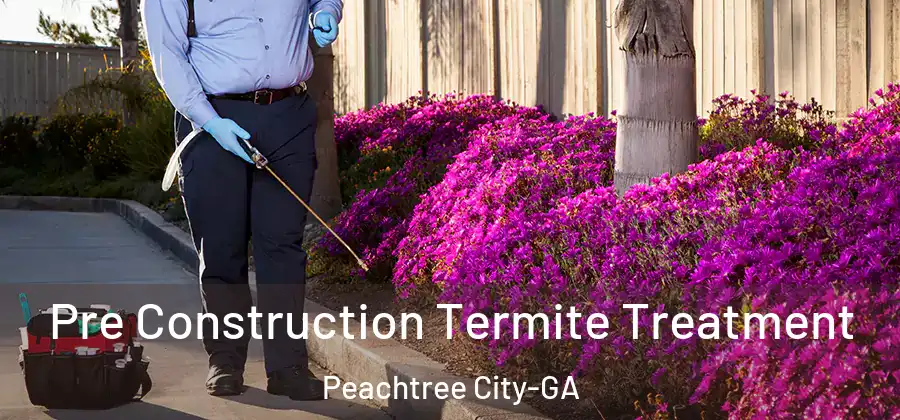  Pre Construction Termite Treatment Peachtree City-GA